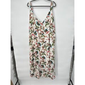 The Pyramid Collection Maxi Dress Women 3X Floral Indie Boho Cottage Summer